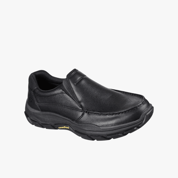 Skechers Mens Respected Shoe Black | Skechers