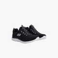 Skechers Womens Summits Sneaker Black White | Skechers