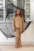 SKELLY HAND HEARTS | GIRLS' BUTTON UP LONG SLEEVE SET
