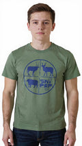 Sniper Boys Retical Short Sleeve Tee Olive | Sniper