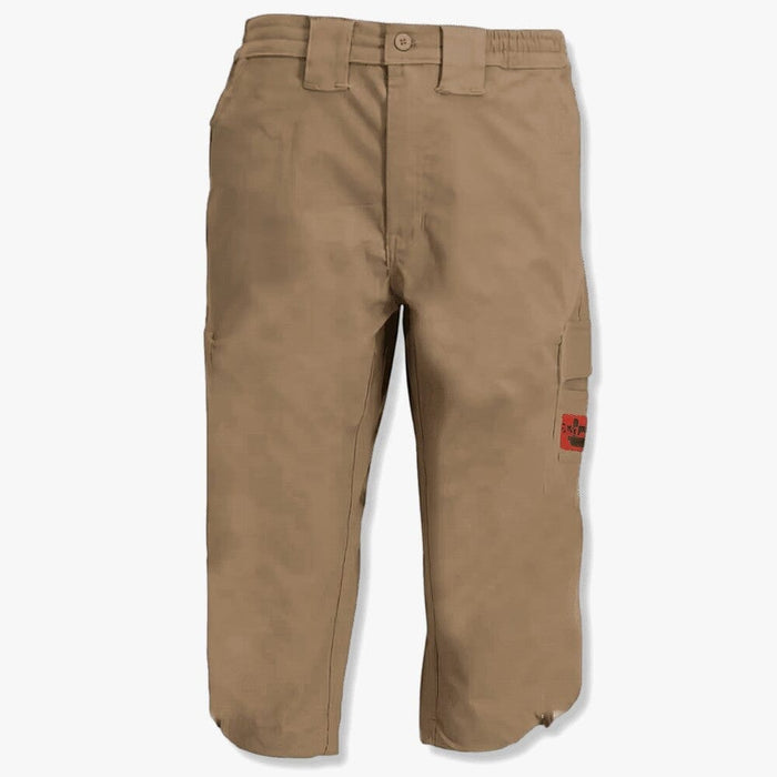 Sniper Mens Flex Trail 3/4 Cargo Shorts Khaki | Sniper