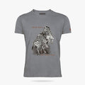 Sniper Mens Zebra Short Sleeve Tee Grey | Sniper