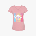 Sniper Womens Hunt Like A Girl Short Sleeve Tee Pink Mel | Sniper