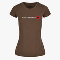 Sniper Womens Never Stop Short Sleeve Tee Cayote | Sniper