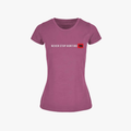 Sniper Womens Never Stop Short Sleeve Tee Rose Pink | Sniper