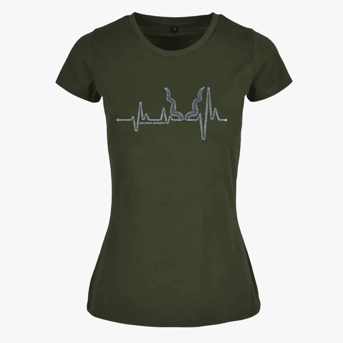 Sniper Womens Pulse Short Sleeve Tee Olive | Sniper