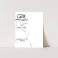 Snowman Illustration - Jetty Home