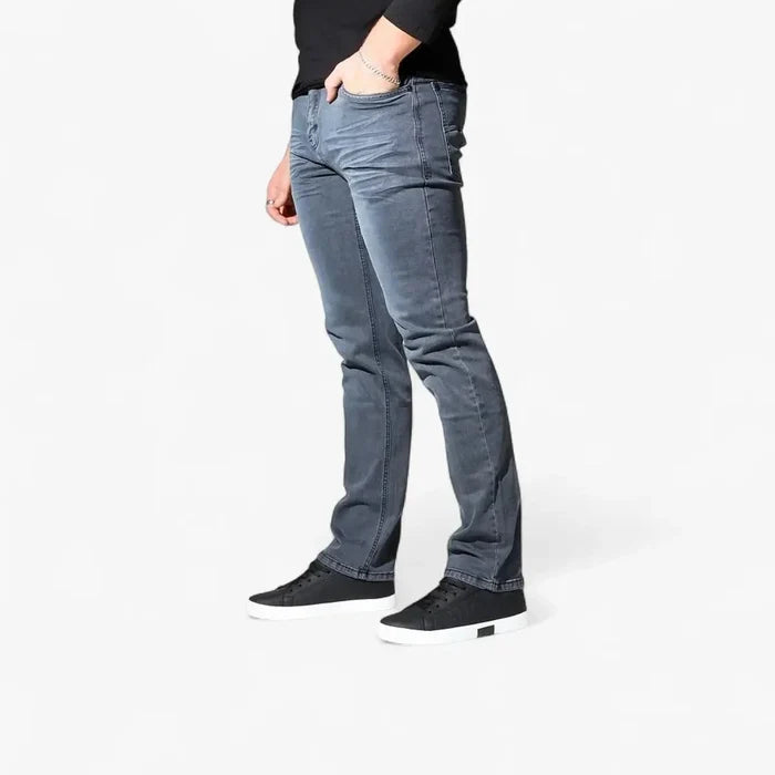 Soviet Mens Terminator #12 Straight Leg Jean Anthracite | Soviet