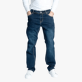 Soviet Mens Terminator #12 Straight Leg Jean Dk Indigo | Soviet