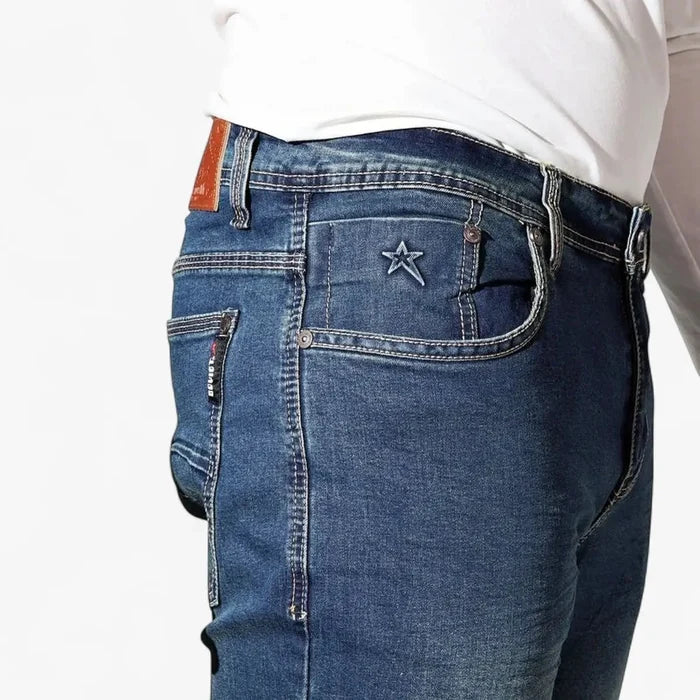 Soviet Mens Terminator #12 Straight Leg Jean Tea Stain | Soviet