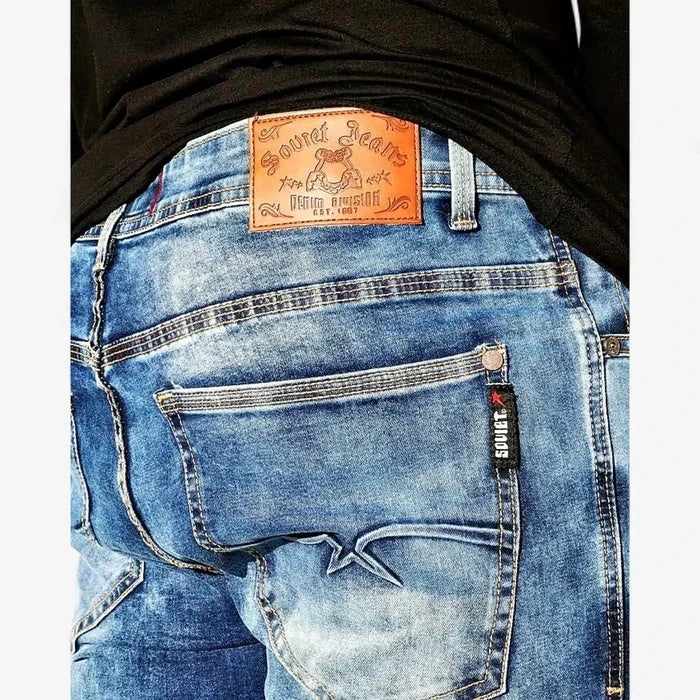 Soviet Mens Terminator #4 Skinny Jean Indigo | Soviet