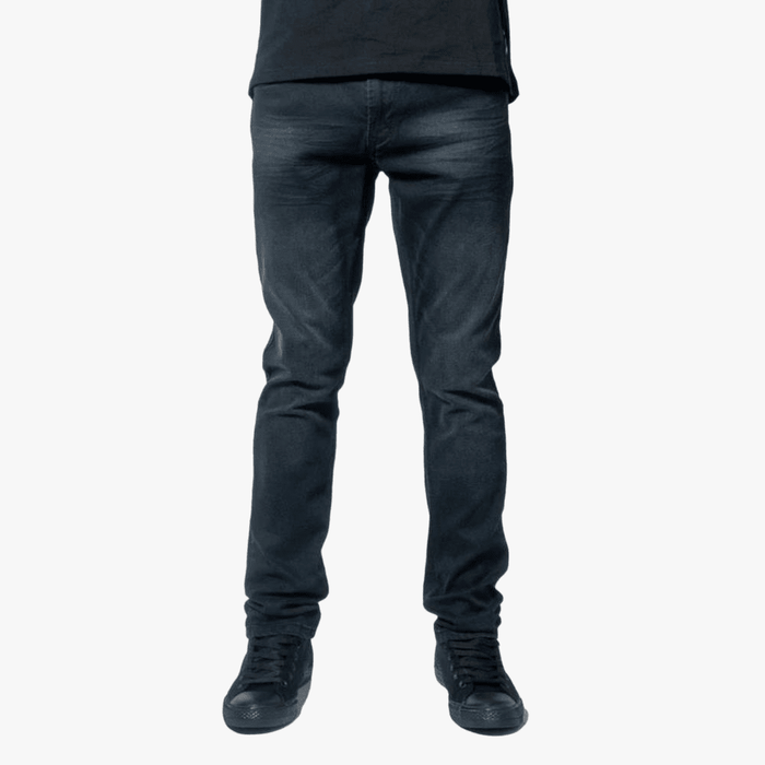 Soviet Mens Trooper #9 Slim Leg Jean Double Black | Soviet