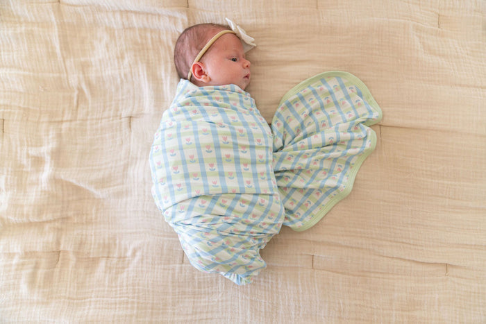 SPRING TULIPS | SWADDLE