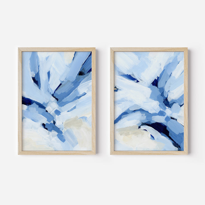 Swirling Ocean - Set of 2 - Jetty Home