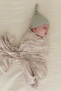 TAN + GREEN CACTUS | SWADDLE