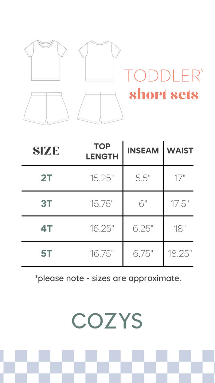 TAN STARS | SHORT SET