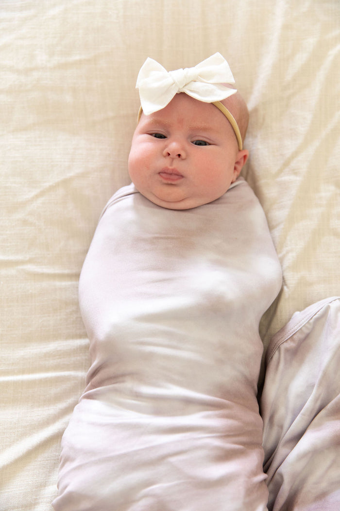 TAUPE TIE DYE | SWADDLE