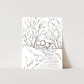 The Forest Path Illustration - Jetty Home