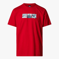 The North Face Mens Expedition System Graphic Short Sleeve Tee Red | The North Face