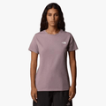 The North Face Womens Simple Dome Short Sleeve Tee Purple Chalk | The North Face