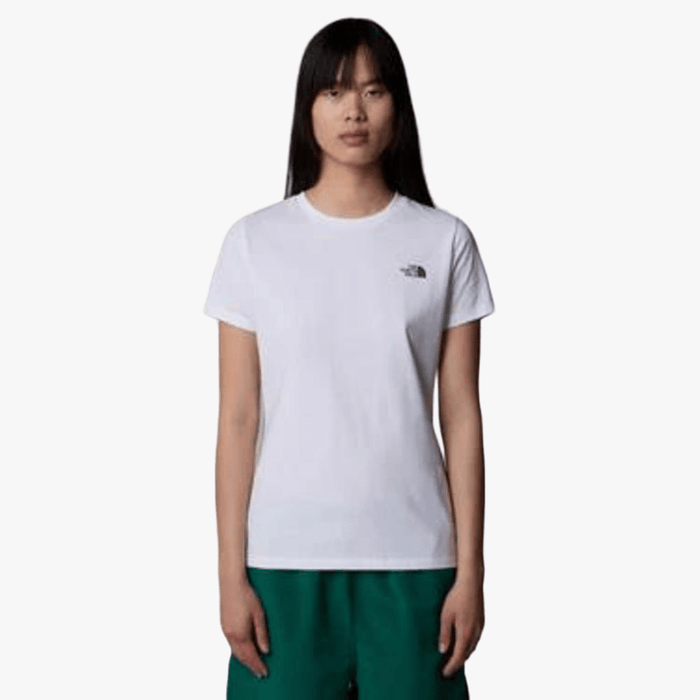 The North Face Womens Simple Dome Short Sleeve Tee White | The North Face