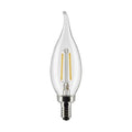 Flame Tipped LED Light Bulb with Candelabra Base - Paxton Hardware