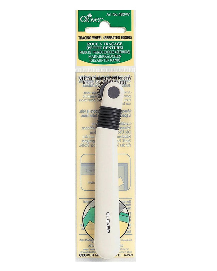 Tracing Wheel (Serrated Edge) - Zipper and Thread