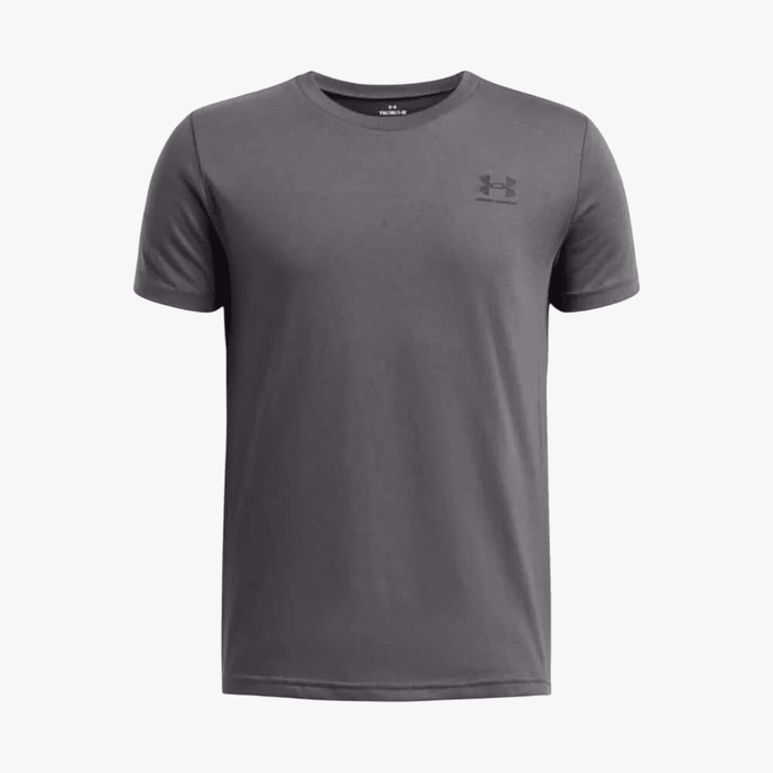 Under Armour Boys Sportstyle Lc Short Sleeve Tee 012 Grey | Under Armour