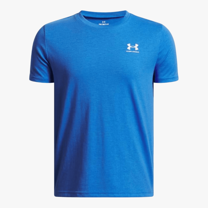 Under Armour Boys Sportstyle Lc Short Sleeve Tee 402 Blue | Under Armour