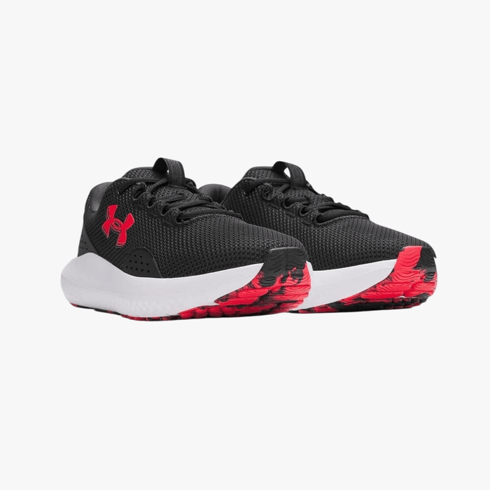 Under Armour Mens Charged Surge 4 005 Black Red | Under Armour