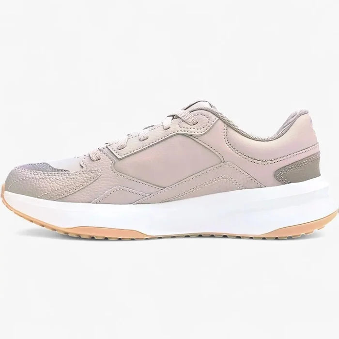 Under Armour Mens Edge Leather Sneaker 203 Beige | Under Armour