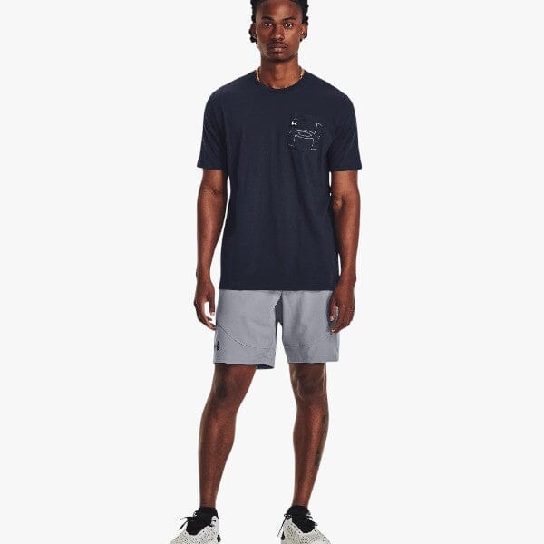 Under Armour Men's Elevated Pocket Short Sleeve Tee 410 Navy | Under Armour
