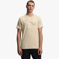 Under Armour Mens Gl Foundation Update Short Sleeve Tee 289 Beige Under Armour