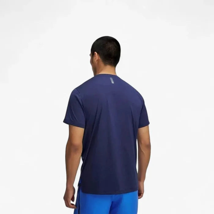 Under Armour Mens Launch Short Sleeve Tee Washed Navy | Under Armour