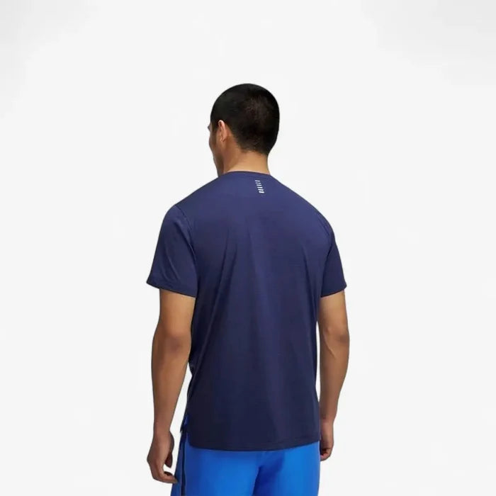 Under Armour Mens Launch Short Sleeve Tee Washed Navy | Under Armour