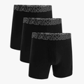 Under Armour Mens Perf Cotton 6" 3 Pack Boxer 001 Black | Under Armour