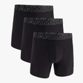 Under Armour Mens Tech 6" Print Solid Boxer Brief Print Solid 001 Black | Under Armour