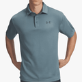 Under Armour Mens Tech Short Sleeve Golfer 587 Jasper Blue | Under Armour