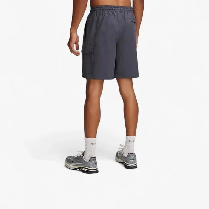 Under Armour Mens Vibe Woven Cargo Shorts 025 Castlerock | Under Armour