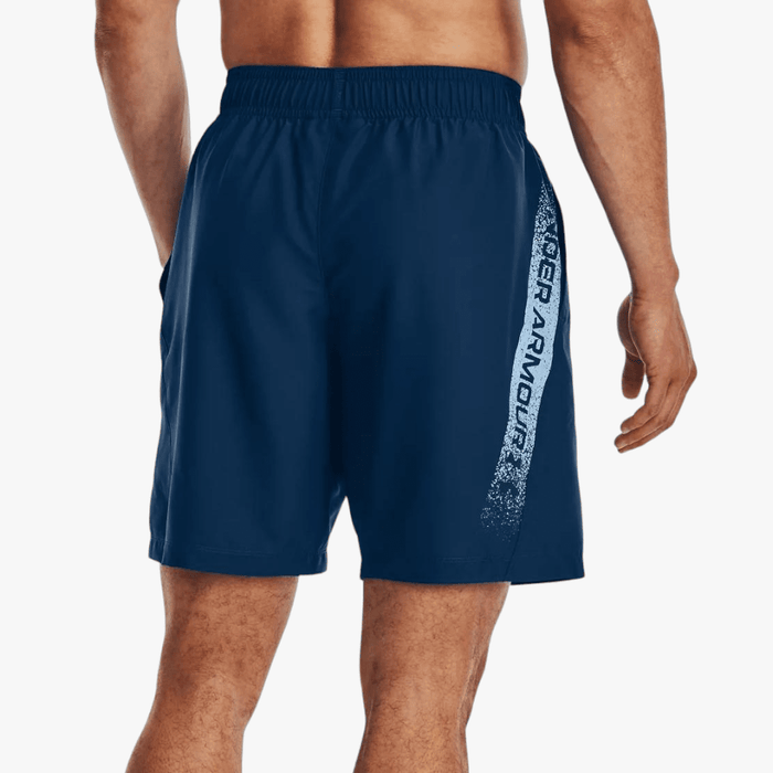 Under Armour Mens Woven Graphic Shorts 426 Blue Under Armour