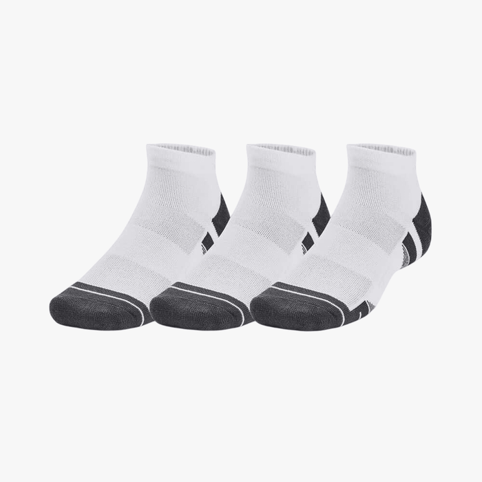 Under Armour Performance Tech 3 Pack Ns Socks 100 White | Under Armour