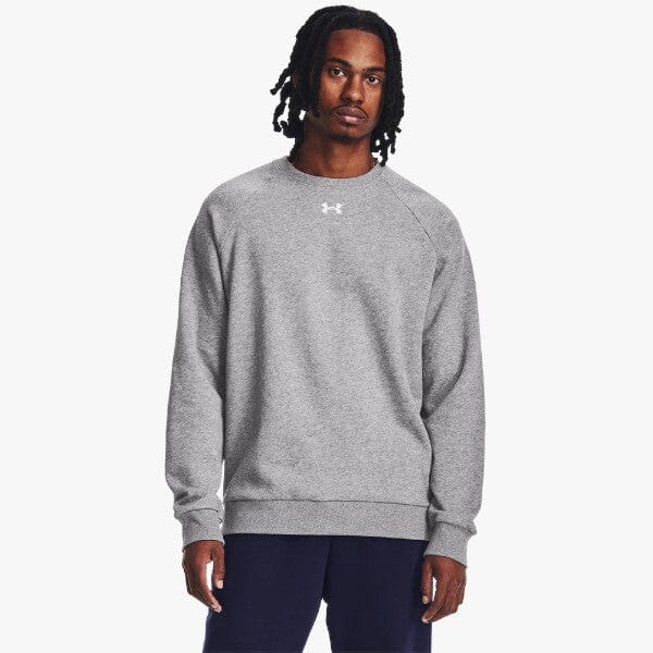 Under Armour Rival Fleece Crew Sweater 025 Grey | Under Armour