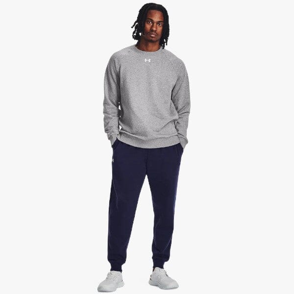 Under Armour Rival Fleece Crew Sweater 025 Grey | Under Armour