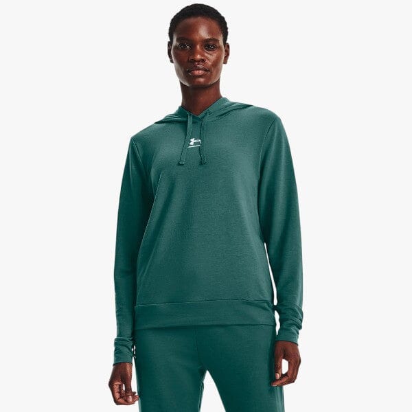 Under Armour Women's Rival Terry Hoodie 722 Blue | Under Armour
