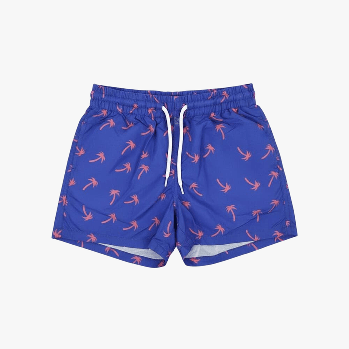 Venice Beach Boys Swimshort Navy Red Palms | No Rules