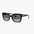 Vogue Ladies Black Sunglass Gradient Grey Polarized Lens | Vogue