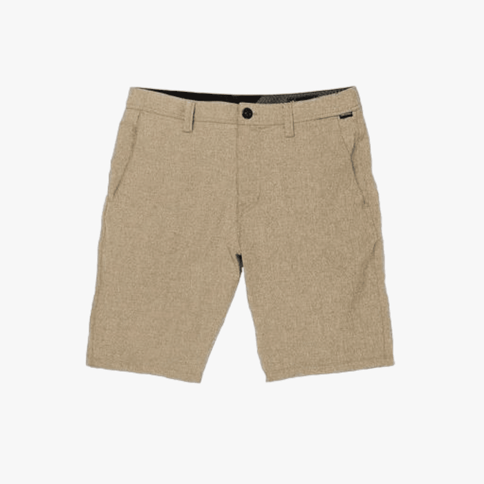 Volcom Mens Frickn Cross Shred Hybrid Boardshort Dark Khaki | Volcom