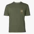Watamu Mens Hooked Short Sleeve Tee Olive | Watamu