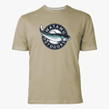 Watamu Mens Rainbow Trout Short Sleeve Tee Khaki | Watamu