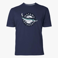 Watamu Mens Rainbow Trout Short Sleeve Tee Navy | Watamu